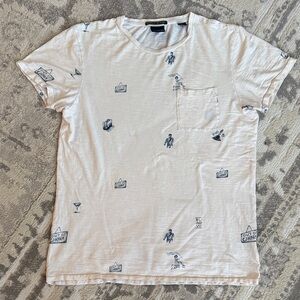 SCOTCH & SODA “Survival of the Fittest” t-shirt